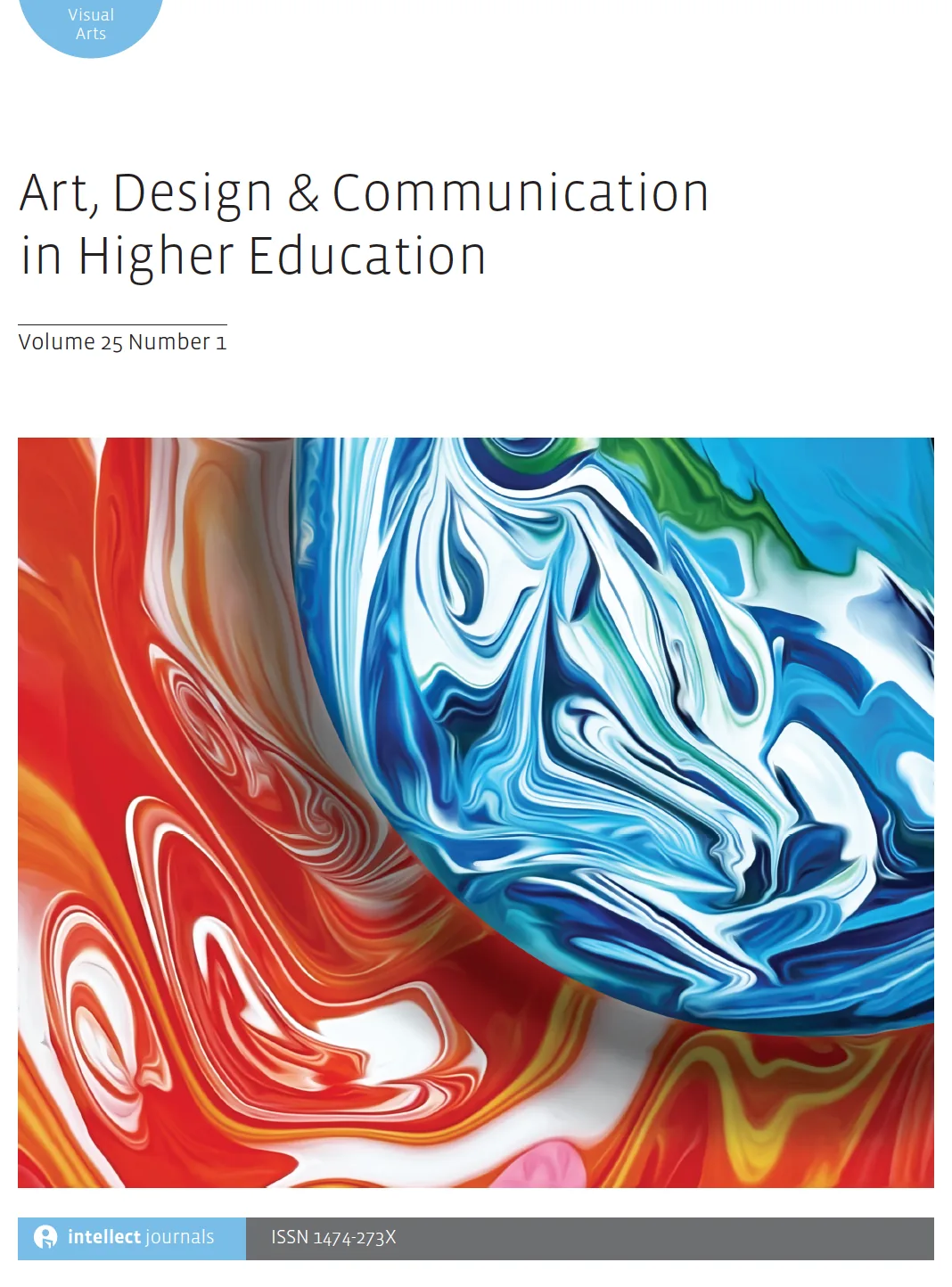 Cover of Art, Design and Cultural History Education research